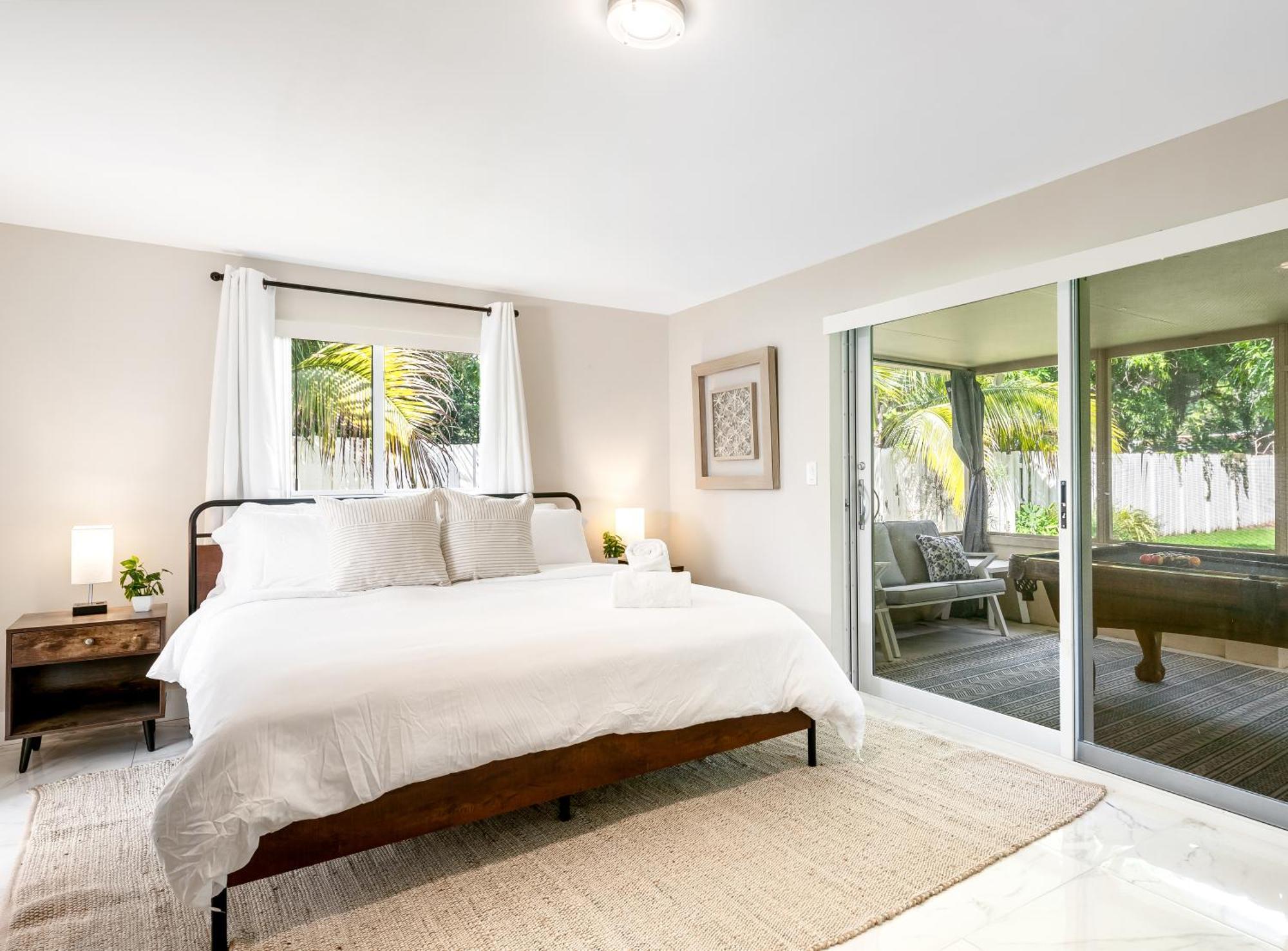 Modern Bungalow Near Wilton Drive I Pool Table Fort Lauderdale Dış mekan fotoğraf