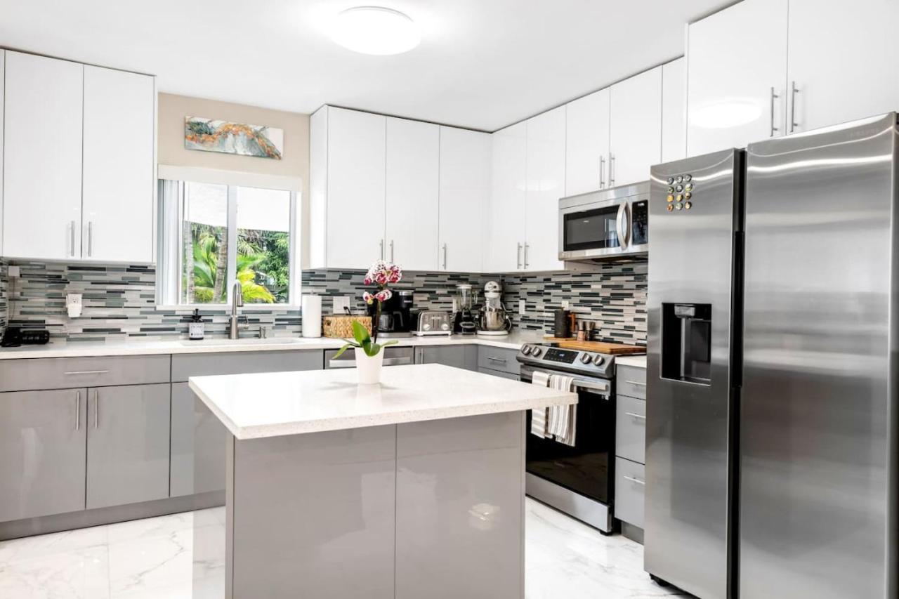 Modern Bungalow Near Wilton Drive I Pool Table Fort Lauderdale Dış mekan fotoğraf