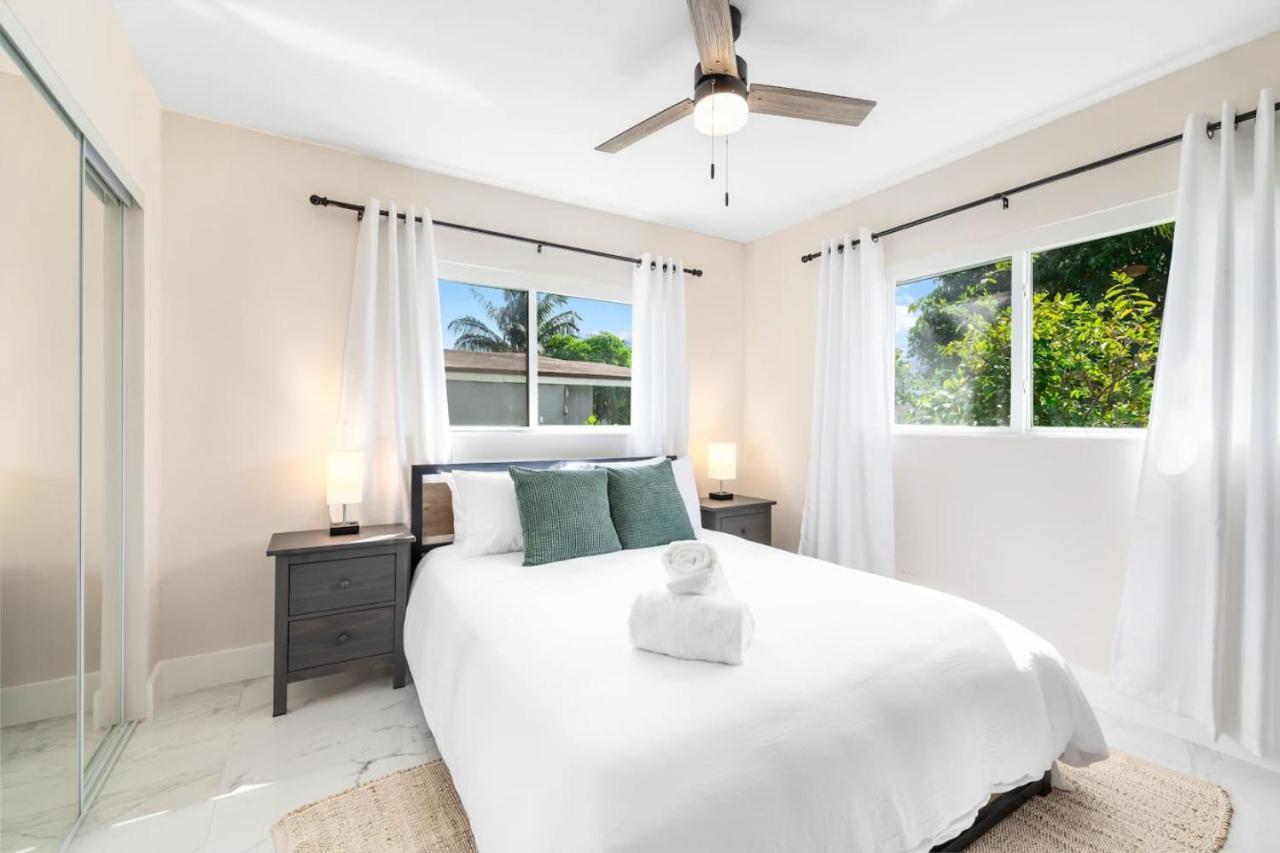 Modern Bungalow Near Wilton Drive I Pool Table Fort Lauderdale Dış mekan fotoğraf
